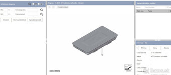 odkladacia priehradka s NFC na BMW - 9