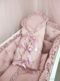 Súprava do postieľky + zavinovačka - 9