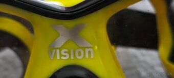 potapacska maska Mares X-VISION cierna zlta - 9
