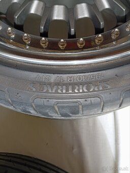 Predám Custom disky na BMW e30 4x100 R17 - 9