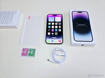 APPLE IPHONE 14 PRO MAX 128GB PURPLE,BATERKA 100% - 9