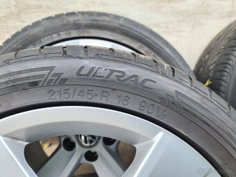 5X100 R16 VW-POLO LETNE PNEU 215/45 R16 - 9