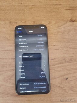 iphone xs čierny 64GB - 9