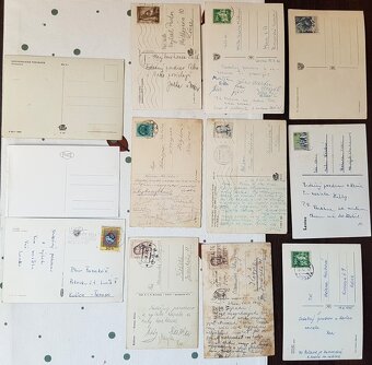 staré pohľadnice miest, blahoprajné pohľadnice,.... - 9