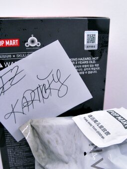 č.3 🐼 SKULLPANDA plyšová panenka BLINDBOX přívěsek SNOW - 9