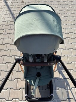Cybex Mios rose gold Leaf green - 9