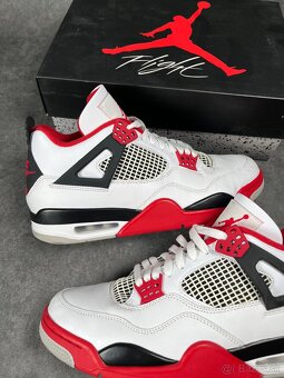 Jordan 4 retro Fire red - 9