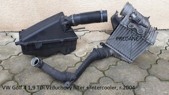 VW Golf 3,VW Golf 4, VW Golf 5 - použité náhradné diely - 9