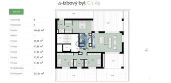 4-izbový PENTHOUSE, PEKNÁ CESTA - RAČA - A5 - 9