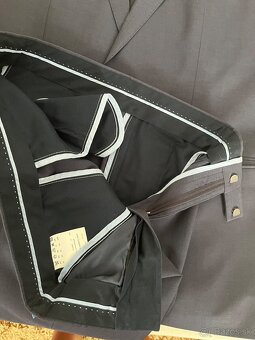 Velkost 54 HUGO BOSS 100% panenska vlna oblek - 9