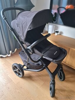 EASYWALKER Kočík kombinovaný Jimmey Pepper Black - 9