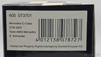 Minichamps Mercedes C-Class DTM 2007 - 9