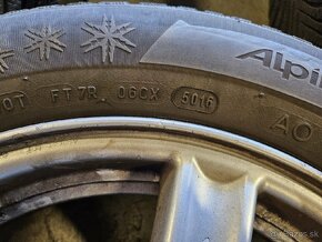 hliníkové disky 5x100 + zimné pneu 205/60r16 - 9