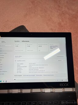 Lenovo Yoga Book 2v1 – dotykový notebook / tablet - 9