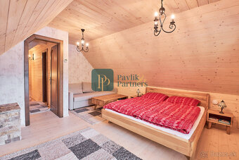 Predaj 4 izbový zrub pri lese, 7,5á pozemok, Nízke Tatry, EX - 9