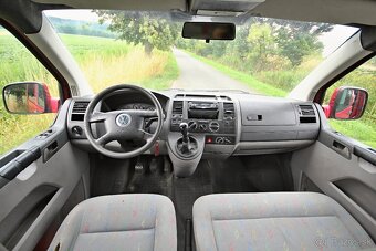 VW Transporter T5 1,9 TDI, 9 míst, klimatizace, STK 12/2026 - 9