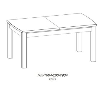 Jedálenský rozkladací stôl - 9