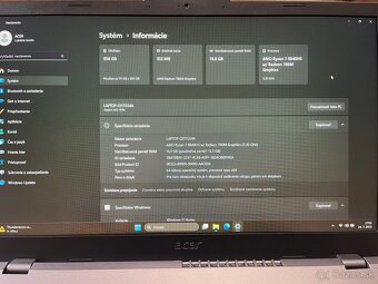 Acer Ai 15,6" | Ryzen 7 8840HS | 780m | 16GB/1TB 2025 - 9