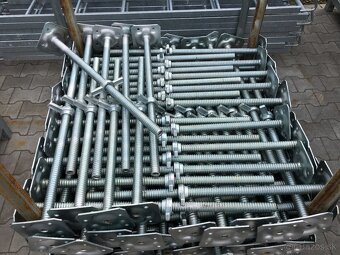 kompletné oceľové lešenie pre štítovú stenu 8,3x12,85 - 9