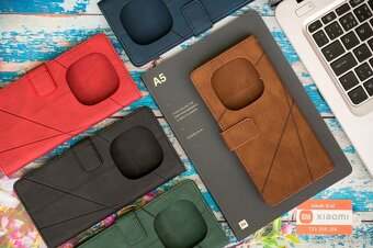 Dvojfarebné zatváracie puzdro pre Xiaomi, Redmi, Poco - 9