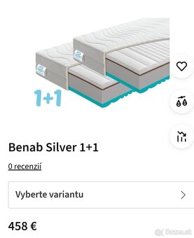 Penový matrac Benab Silver 185x90x20cm - 9