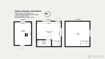 Chata so záhradou 360 m2 v Hamuliakove - 9