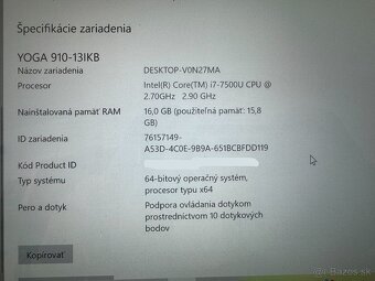 Lenovo Yoga Ultrabook 910-13IKB - 9