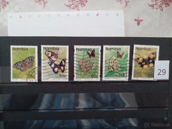 Poštové známky č.472 - AFRIKA II. - 20 sérií - 9