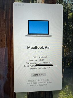 Apple Macbook Air M1 2020 13" 16GB RAM 256GB SSD - 9