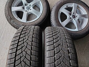 17"Elektróny Dezent 5x112 Volkswagen Škoda Seat zimné - 9