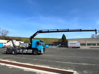 VOLVO FM 410 / 6x2/ 2016/ Hákový nosič + HIAB 166 +DO - 9