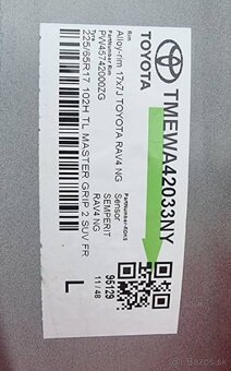 disky toyota rav4 , r17 , 5x114,3 nove - 9