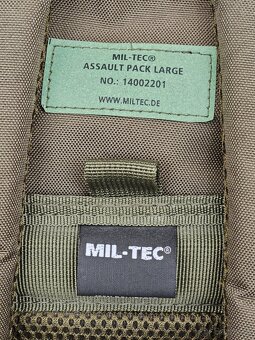 Batoh MILTEC Assault LG 36L Olive drab - 9