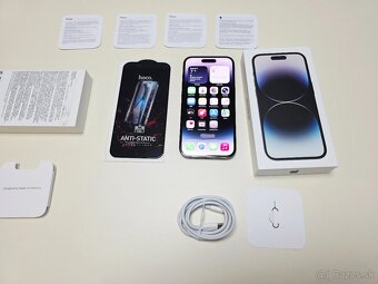 APPLE IPHONE 14 PRO 128GB BLACK TOP STAV,BATERKA 100% - 9