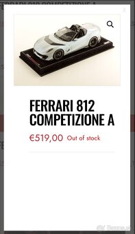 Ferrari 812 CompetizioneA | MR Collection 1/18 - 9
