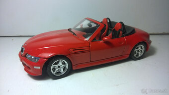 Bentley, Beetle, BMW mierka 1:24 Burago /made in Italy/ - 9