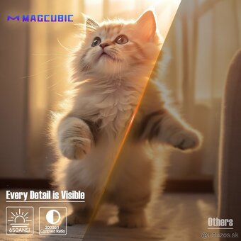 Nový projektor Magcubic – Full HD 1080P, 650 ANSI, WiFi6, BT - 9