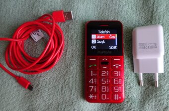 Predám seniorský MYPHONE HALO EASY s nabíjačkou - 9