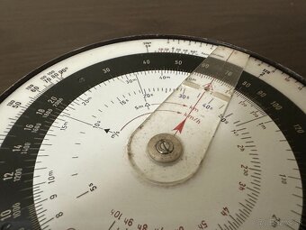 LETECKÉ NAVIGAČNÍ PRAVÍTKO DR-2 starozitnost - 9