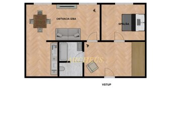 NA PREDAJ - ZREKONŠTRUOVANÝ BYT, 40M2 HUMENNÉ - LABORECKÁ - 9