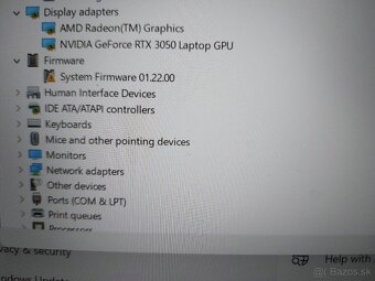 Predám notebook DELL G15 RTX 3050 - 9
