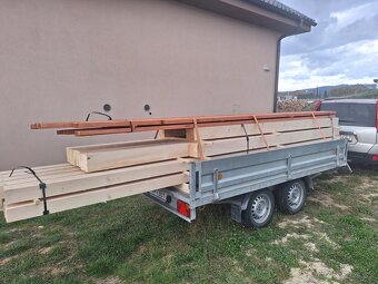 Autoprepravník , vozík na materiál, sklápací prepravník, - 9
