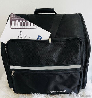 Predám akordeón Weltmeister-Fröhlich Handel 72 basový - kval - 9