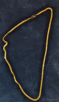 Strieborná retiazka a náramky s pravým zlatým pozlátením – 4 - 9