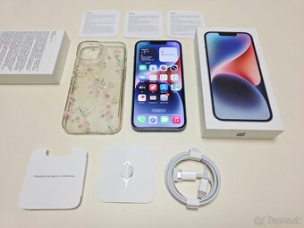 APPLE IPHONE 14 128GB BLUE TOP STAV - 9