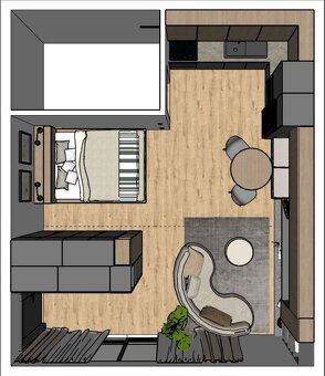 Na predaj - 1i byt lu, ul.Prístavná, Bratislava II TOP - 9