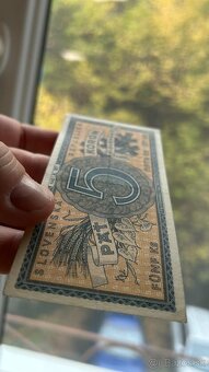 Bankovky Slovenský štát Neperforované aunc - 9