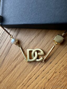 Nová nenosena sada náušníc a nahrdelnika D&G - 9