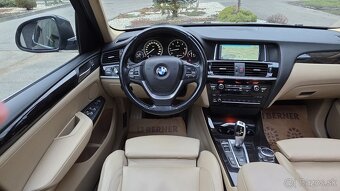 BMW X3 30d XDrive A/T FACELiFT PANORAMA KAMERA ŤAŽNE 258PS - 9
