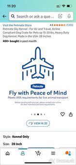 Prepravka pre psa Petmate Sky Kennel - 9